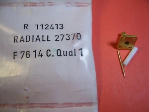 [1szt] RADIALL R112413 50 omów KWADRATOWY KOŁNIERZ WTYK GNIAZDO 10GHz ZŁĄCZE RF - Zdjęcie 1 z 1