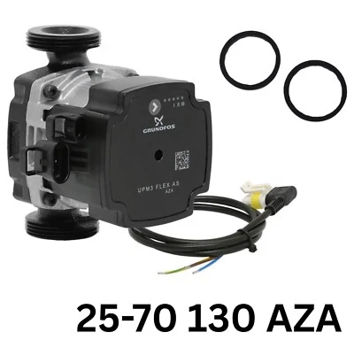 Grundfos UPM3 Underfloor Circulator Heating Pump FLEX L 25-70 130 AZA - Image 1 of 4