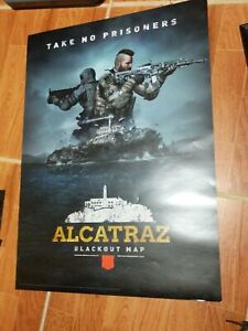 Affiche promotionnelle Call of Duty Opérations noires 4 Alcatraz - 19 1/2" x 27"