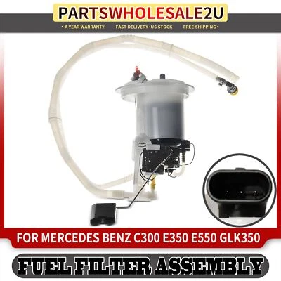 Fuel Tank Filter W/ Sending Unit for Mercedes Benz C300 C350 E350  E550 LeftSide - Image 1 of 4