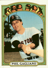 1972 Topps #472 Phil Gagliano Boston Red Sox