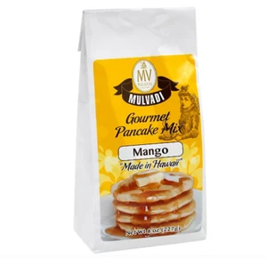 MULVADI PANCAKE MIX MANGO 8OZ (Made only in Hawaii) - Picture 1 of 4