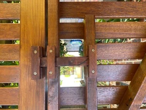 Australian hardwood timber gate latch new - Picture 1 of 3