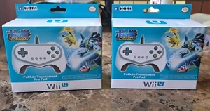 NEW HORI Pokken Tournament Pad Controller for Nintendo Wii U and Switch QTY 2 - Picture 1 of 6