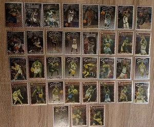 1996-97 Topps Finest Silver Refractor Card-Lot, 35 cards, RC´s, Malone Rice RARE - Bild 1 von 4