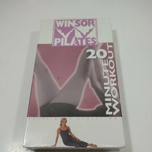 Winsor Pilates 20 Minute Workout Total Body Sculpting Tighten Tone VHS Video New - Picture 1 of 5