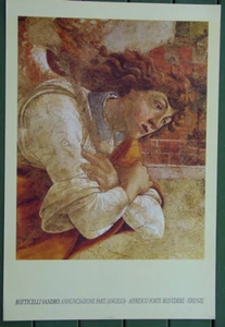Póster Sandro Botticelli•Annunciazione•Ángel•27x39 Italia Bellas Artes Calidad - Imagen 1 de 2