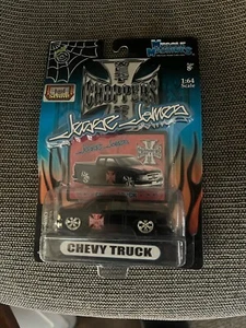Jesse James WCC Muscle Machines "Chevy Truck" 1:64 Scale Diecast Pick-Up NIB, - Picture 1 of 2
