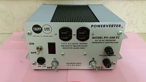 TRIPPLITE POWERVERTER PV-500-FC DC TO AC INVERTER tested  - Picture 1 of 6