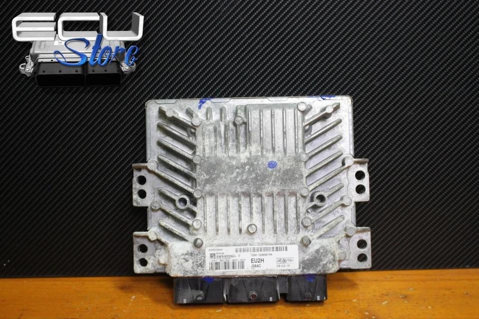 ECU / MOTORE CENTRALITA 7G91-12A650-YH 5WS40592I-T - FORD MONDEO MK4 1.8TDCI - Immagine 1 di 1