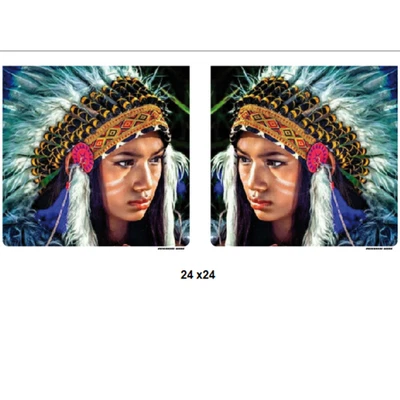 2 PCS Digitally Printed Mud flaps 24"x24", 6mm Thickness, 4 holes, Soft PVC - Image 1 of 2