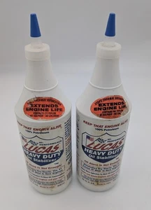 Lot of 2 Bottles Lucas Oil 10001 Heavy Duty Oil Stabilizer, 1 Quart - New  - Picture 1 of 3
