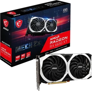 MSI Gaming Radeon RX 6650 XT MECH 2X 8G OC 128-bit 8GB GDDR6 Graphics Card - Picture 1 of 6