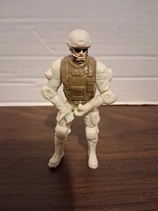 Chap Mei Military Special Forces Soldier White & Brown 3.75 In Action Figure - Picture 1 of 6