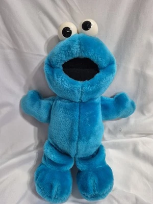 Vintage 1996 Tyco Tickle Me Cookie Monster Plush Doll Sesame Street  WORKS GREAT - Image 1 of 4