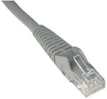 Tripp Lite Cat6 Patch Cable - 1 X Rj-45 Male 3ft Gray -n201003gy-