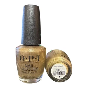 OPI Glitzerland Metallic Gold Nail Polish 0.5fl oz Bottle - Picture 1 of 3