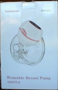 Set of 2 - Aidmom Electronic Wearable Breast Pumps - Picture 1 of 5