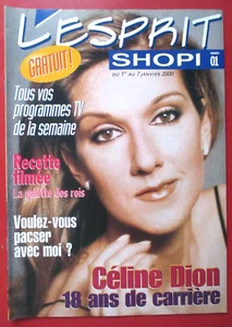 CÉLINE DION - SELTENES MAGAZIN "L'ESPRIT SHOPI" - Bild 1 von 1