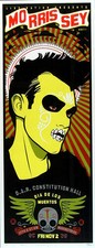 Scrojo Morrissey Dia de los Muertos Washington DC Limited Silkscreen Poster