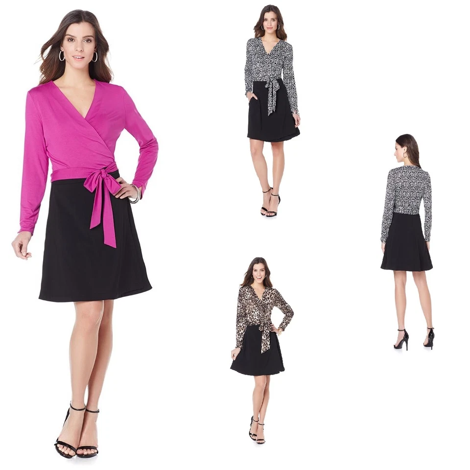 Vestido Wendy Williams con corbata frontal 401035-J Foto 1 de 1