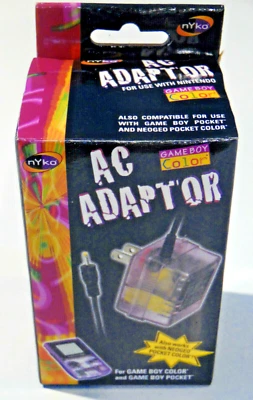 Nyko AC Adaptor for Nintendo Game Boy Color Pocket NeoGeo Pocket Adapter-New - Image 1 of 4
