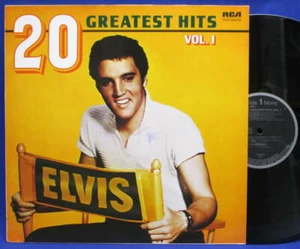 LP ELVIS PRESLEY - 20 GREATEST HITS VOL.1 // GERMAN BLACK RCA NL89024  - Bild 1 von 5