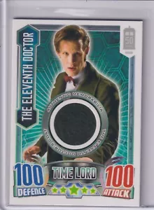 DR DOCTOR WHO TOPPS ALIEN ATTAX 50. ROCZNICA JEDENASTA KARTKA RELIKWII KOSTIUMU - Zdjęcie 1 z 2