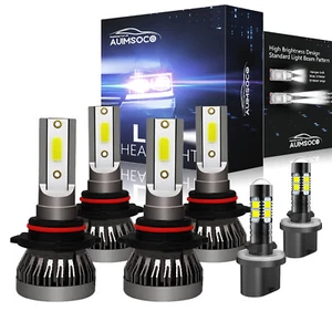 Kit de 880 bombillas antiniebla combo 6x 6000 k para GMC Yukon SLT 2000-2005 2006 combo - Imagen 1 de 12