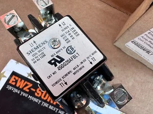 SIEMENS 45GG20AF FURNAS DEFINITE PURPOSE SIEMENS 45GG20AFBL1 COIL 110 -120V NEW - Picture 1 of 3