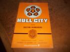 Hull City v Bolton Wanderers Programme 5 Sep[t 1970 GC Boothferry Park