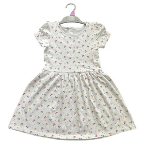 EX STORE MOTHER CARE GIRLS SHORT SLEEVE COTTON DRESS AGE 6 MONTHS-6 YEARS - Picture 1 of 1