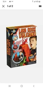 Kids Science Curiosity Kits, 6+, Lava Rock Volcano, 15+ Pcs - Picture 1 of 2