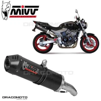 Scarico HONDA HORNET 600 2005 2006 MIVV Oval Carbonio CC - Immagine 1 di 3