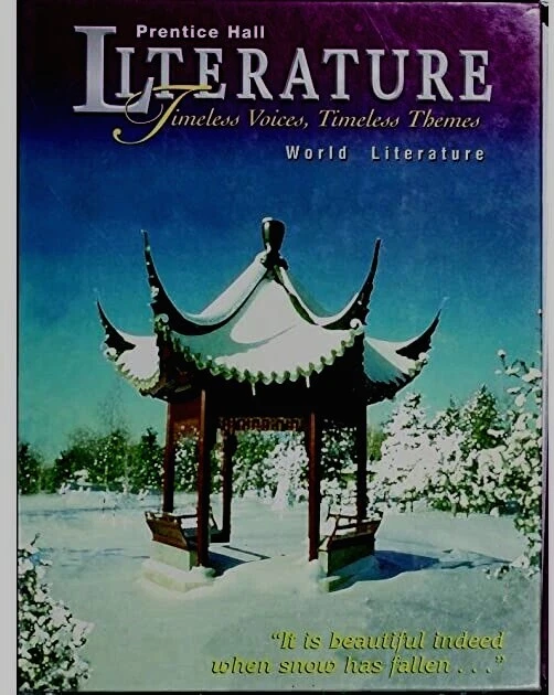 LITERATURE Timeless Voices, Timeless Themes WORLD LITERATURE NEW Large HARDCOVER - Image 1 of 1