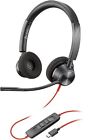 POLY 8X219AA headphones/headset Wired Head-band Office/Call center USB Type-C Bl