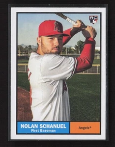 2024 Topps Archives #8 Nolan Schanuel - ROOKIE CARD - LA Angels - Picture 1 of 2