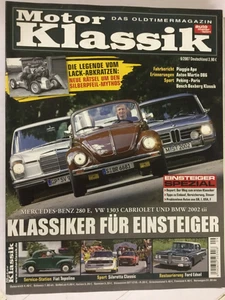 Motor Klassik 9/2007, Mercedes 280, VW 1303, Ford Edsel, BMW 2002, Fiat Topolino - Bild 1 von 1