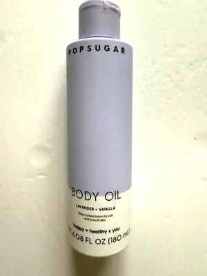Aceite corporal hidratante POPSUGAR en lavanda + vainilla nuevo 6,08 fl oz Foto 1 de 4