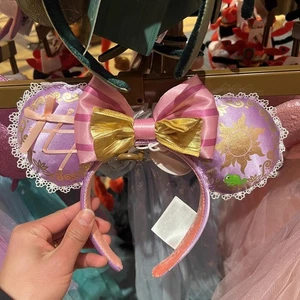 Disney Parks Rapunzel Tangled Pascal Mickey Mouse Ears Minnie Headband US POST - Picture 1 of 10