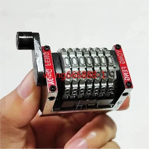 For Printing Machine GTO 7 Digits Mini Numbering Machine Horizontal Backward New - Picture 1 of 7