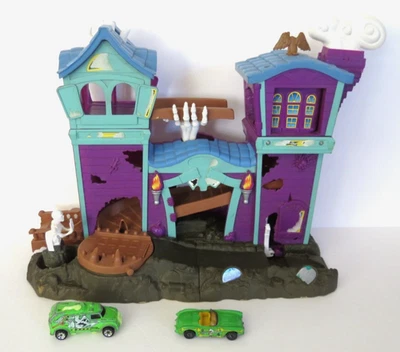 Matchbox Haunted House Hero City 2003 juego Mattel con sonido de funcionamiento Foto 1 de 4