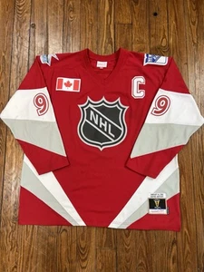 MITCHELL & NESS NHL 1999 ALL-STAR WAYNE GRETZKY VINTAGE BLUE LINE JERSEY SZ XXL - Picture 1 of 9
