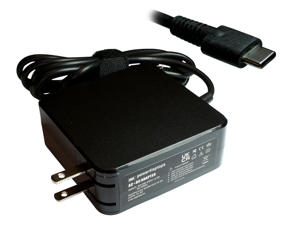 AC Adapter (US Plug) For Wacom MobileStudio Pro 16 - Image 1 of 1
