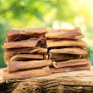 5kg getrocknete Rinderkopfhaut 20-25cm für Hunde | Rinderhaut aus DE - PREMIUM - Bild 1 von 1