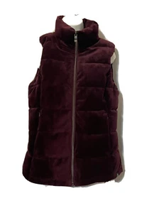 zeroxposur-Chaleco acolchado color mahogany para mujer, size S/CH. - Picture 1 of 7