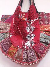 HUGE Banjara Bag Old Recycled Traditional Indian Handmade Ethnic Beaded Work