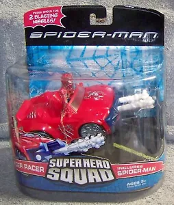 Super Hero Squad 2007 Spider Racer con juego Spider-Man - Imagen 1 de 10