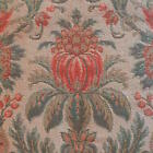 Lee Jofa Whitehall Tapestry Gros Point Floral Teal Peach Upholstery Fabric