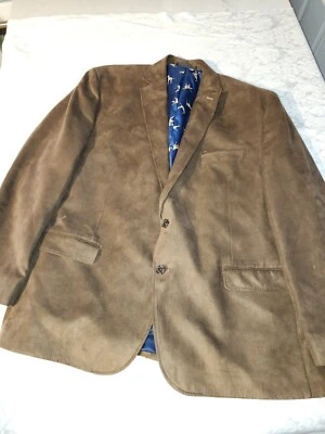 Blazer Abrigo Deportivo Vintage Lauren Ralph Lauren Imitación Gamuza Talla: 48R Usado en Excelente Condición Foto 1 de 4